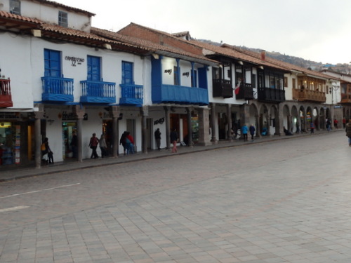 Downtown Cuzco.
